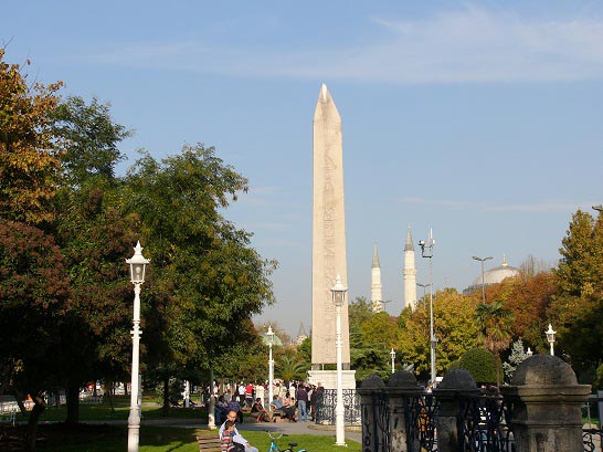 Hippodrome of Constantinople in Turkey